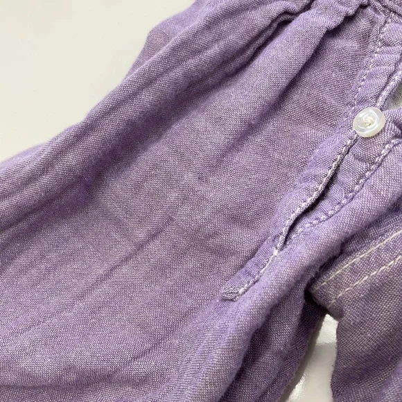 Lilac Button Down Long Sleeve - Picture 12 of 12